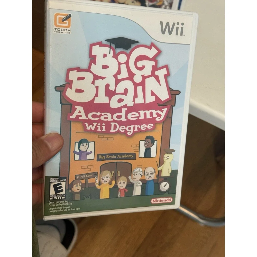 Nintendo Wii Games , Lot Of 5 Carnival Games , Big Brain Academy